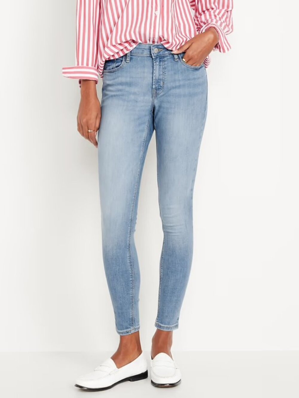 Old Navy Mid-Rise Skinny Jeans